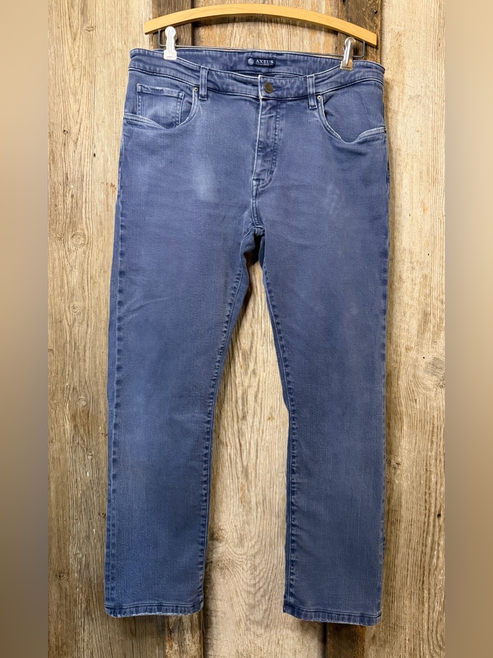 $345 Axel’s Premium Selvedge Denim Chicago Jeans Made in Italy Size 35 READ